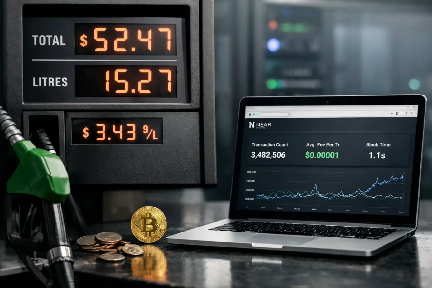 Gas fees в NEAR Protocol почти нулевые комиссии